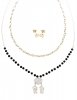 GOLD CHAIN NECKLACE celebrity STAINLESS STEEL